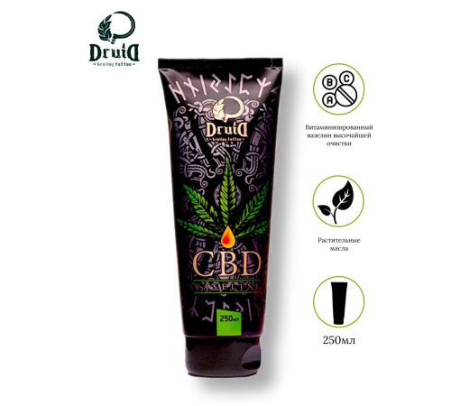 Вазелин для тату Druid Tattoo CBD 250 мл