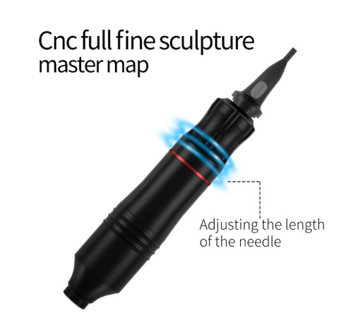 Тату машинка роторнаяRobert Tattoo Pen Red