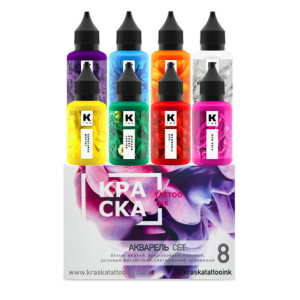 Краска ink – профессиональная тату краска оптом в тату магазине Tattoopt.ru