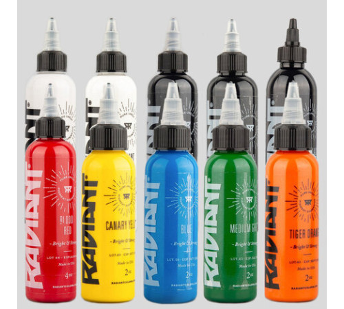 Тату краска Radiant Colors 101 Color Set