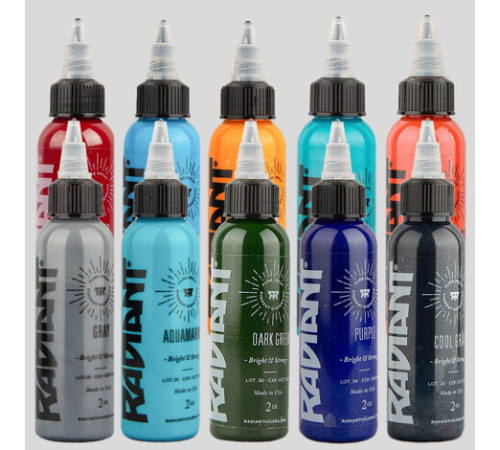 Тату краска Radiant Colors 101 Color Set