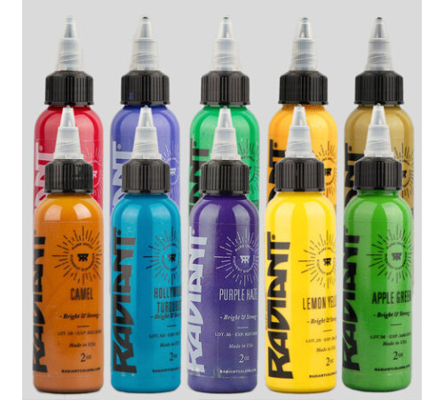 Тату краска Radiant Colors 101 Color Set