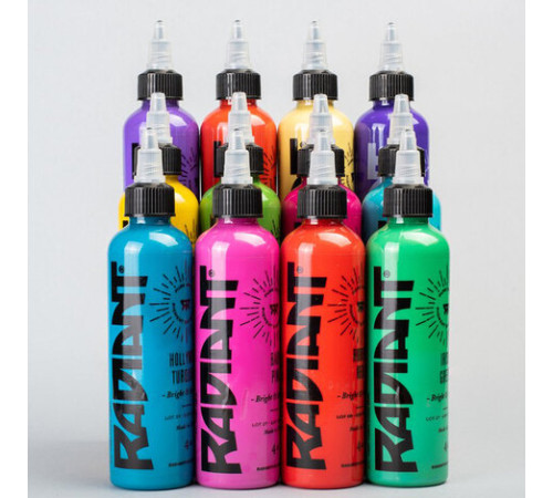 Тату краска Radiant Colors 12 Sweet & Wild Set