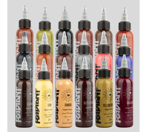 Тату краска Radiant Colors 18 Realism Set