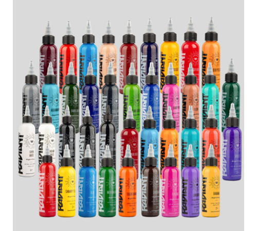 Тату краска Radiant Colors 40 Color Set