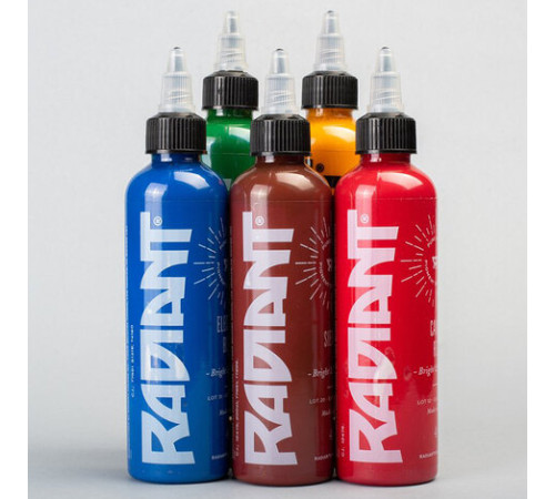 Тату краска Radiant Colors 5 Traditional Set