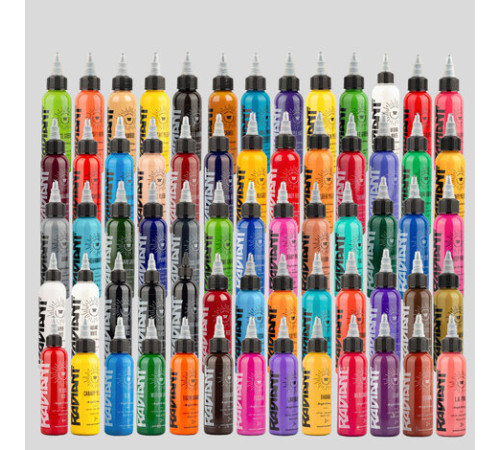 Тату краска Radiant Colors 65 Color Set