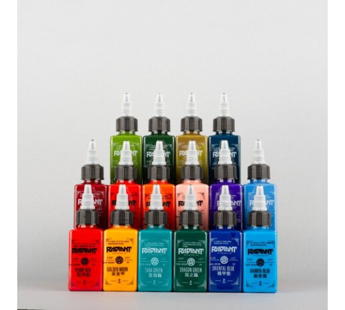 Тату краска Radiant Colors Orient Ching Set