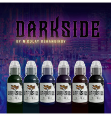 Краска World Famous Tattoo Ink Nikolay Dzhangirov Darkside Limitless Set (6 пигментов)