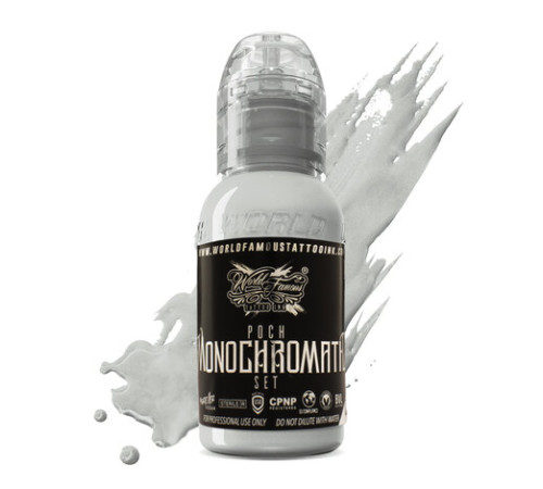 Краска World Famous Tattoo Ink Poch's Monochromatic - 2H