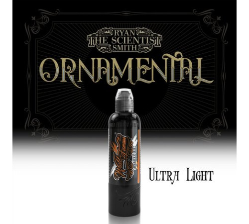 Краска World Famous Tattoo Ink Ryan Smith Ornamental Ink Set (4 пигмента)