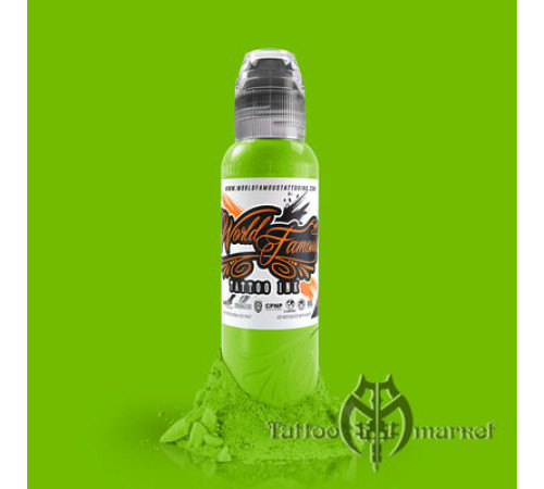 Краска World Famous Tattoo Ink Northern Lights Green