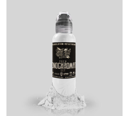 Краска World Famous Tattoo Ink Poch's Monochromatic Set (6 пигментов)