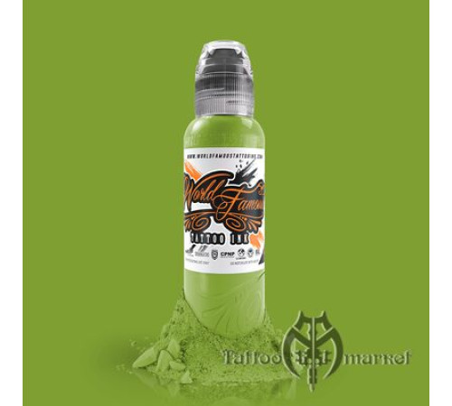 Краска World Famous Tattoo Ink Rotten Greens Vincent Zattera Set (6 пигментов)