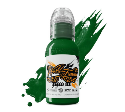 Краска World Famous Tattoo Ink Ilya Fom - Amazon Leaf