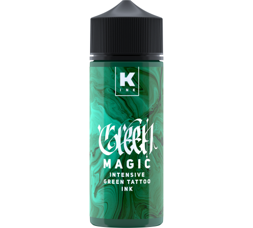 Тату краска ink - Green Magic Intensive - 120 мл