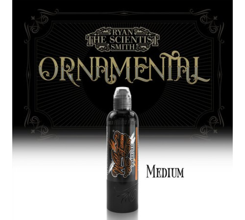 Краска World Famous Tattoo Ink Ryan Smith Ornamental Ink Set (4 пигмента)