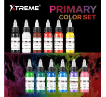 Тату краска Xtreme Ink 12 Primary Color Set