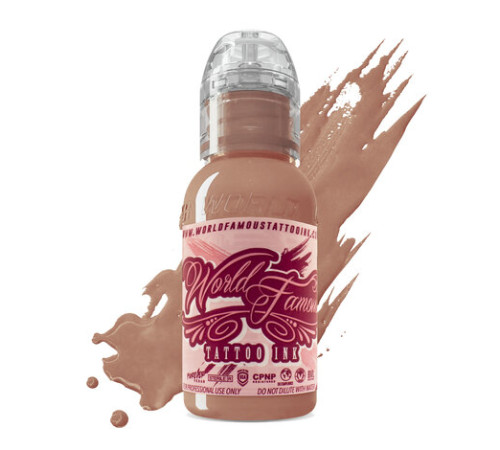 Краска World Famous Tattoo Ink Pink Ribbon Series - Tan Peach