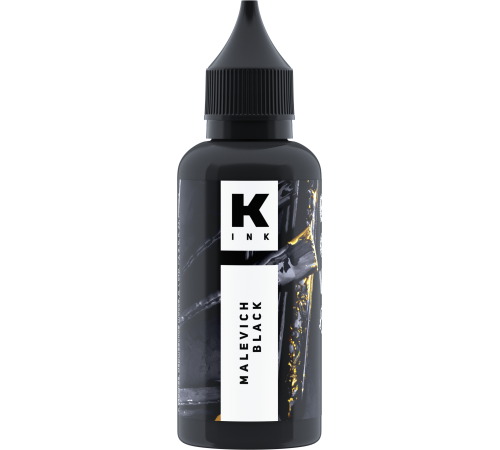 Тату краска ink - Малевич Чёрный - 50 мл