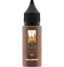 Тату краска ink - Gray Brown от Стеллы Аксеновой - 15 мл