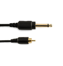 Клип-корд для тату машинки InkJecta RCA Cable in Black 2.5м