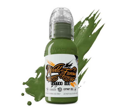 Краска World Famous Tattoo Ink Vincent Zaterra - Sour Swamp