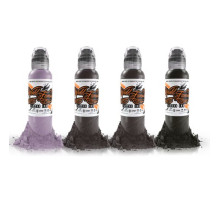 Краска World Famous Tattoo Ink Slovak Blush Skin Tone Set (4 пигмента)