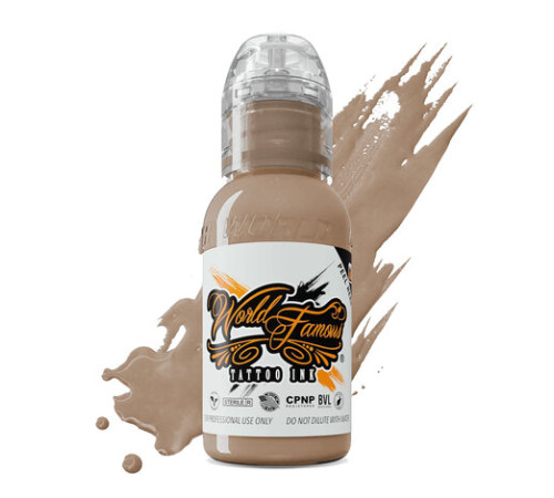 Краска World Famous Tattoo Ink Alex Santucci Cover-Up Set - Cappuccino Skin Tone - 30 мл