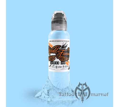 Краска World Famous Tattoo Ink Fountain Blue