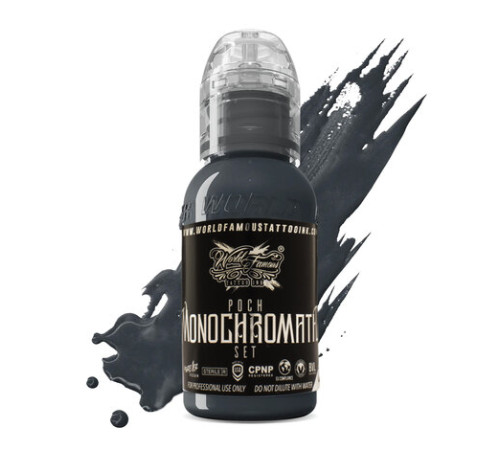 Краска World Famous Tattoo Ink Poch's Monochromatic - B