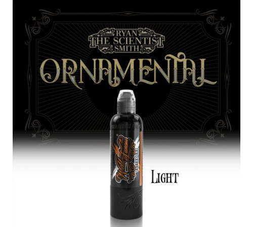 Краска World Famous Tattoo Ink Ryan Smith Ornamental Ink Set (4 пигмента)