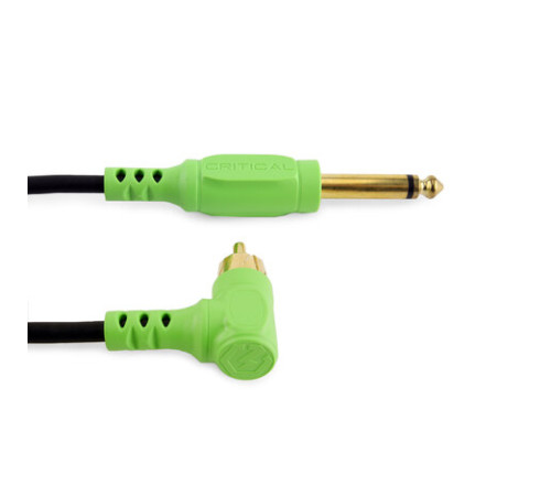 Critical MAGNETIC 90 degree RCA cord