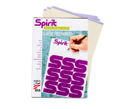 Трансферный лист Spirit USA A4 для ручного перевода Original 100 шт/уп