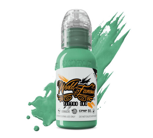 Краска World Famous Tattoo Ink Columbus Seafoam