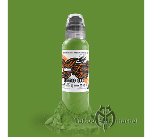 Краска World Famous Tattoo Ink Iceland Green