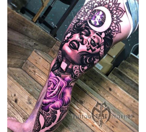 Краска World Famous Tattoo Ink Ryan Smith Ornamental Ink Set (4 пигмента)