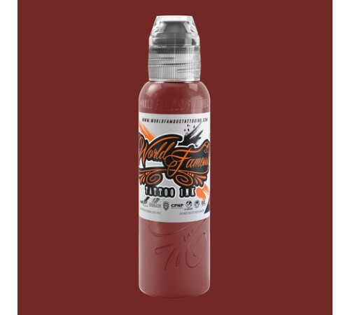 Краска World Famous Tattoo Ink Dima NBK - Fire Red #3 - 30 мл