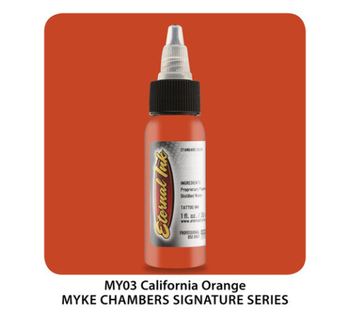 Тату краска Eternal California Orange