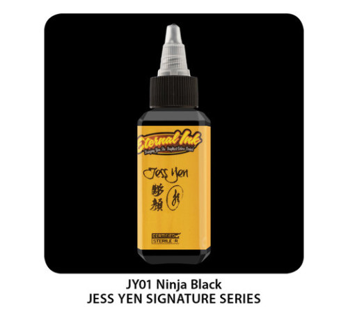 Тату краска Eternal Ninja Black - Jess Yen Set