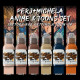 Краска World Famous Tattoo Ink Perj-Michela Anime & Toons Set (6 пигментов)