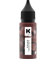 Тату краска ink - Коричневый Каштан - 15 мл