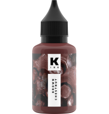 Тату краска ink - Коричневый Каштан - 30 мл
