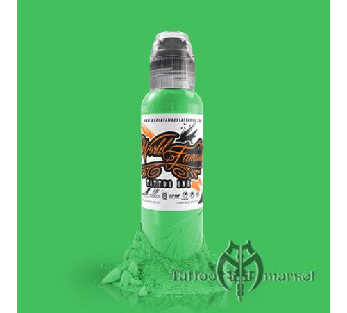 Краска World Famous Tattoo Ink Mint Green