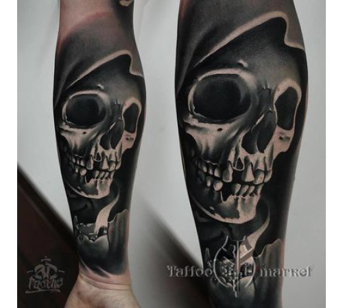 Краска World Famous Tattoo Ink A.D. Pancho Pastel Grey Set (6 пигментов)