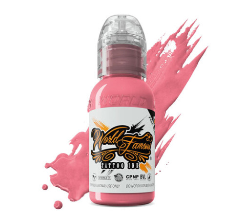 Краска World Famous Tattoo Ink Flying Pig Pink