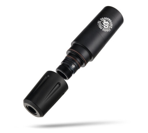 Беспроводная тату машинка DragonHawk X8 Tunable Frequency Wireless 4.0мм Black