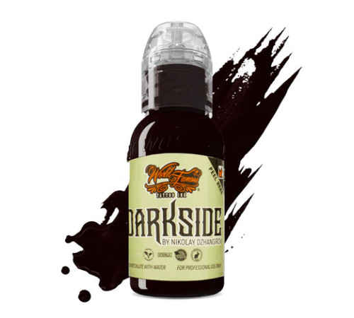 Краска World Famous Tattoo Ink Nikolay Dzhangirov Darkside Set - Deepest Red