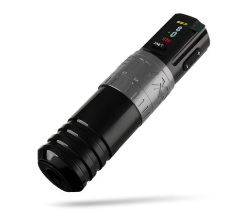 Беспроводная тату машинка XNET Vipera Adjustable Stroke Wireless Silver