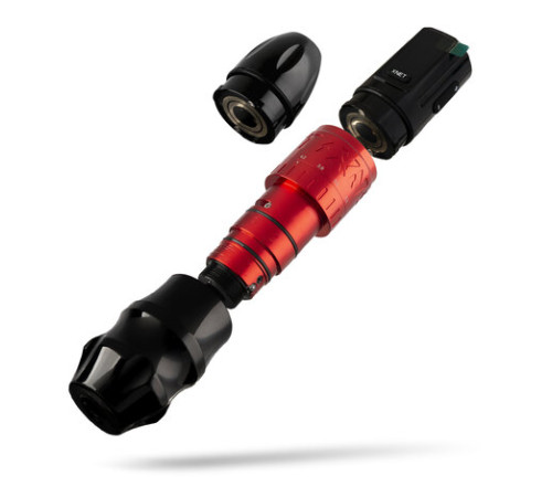 Беспроводная тату машинка XNET Bestia Wireless Red